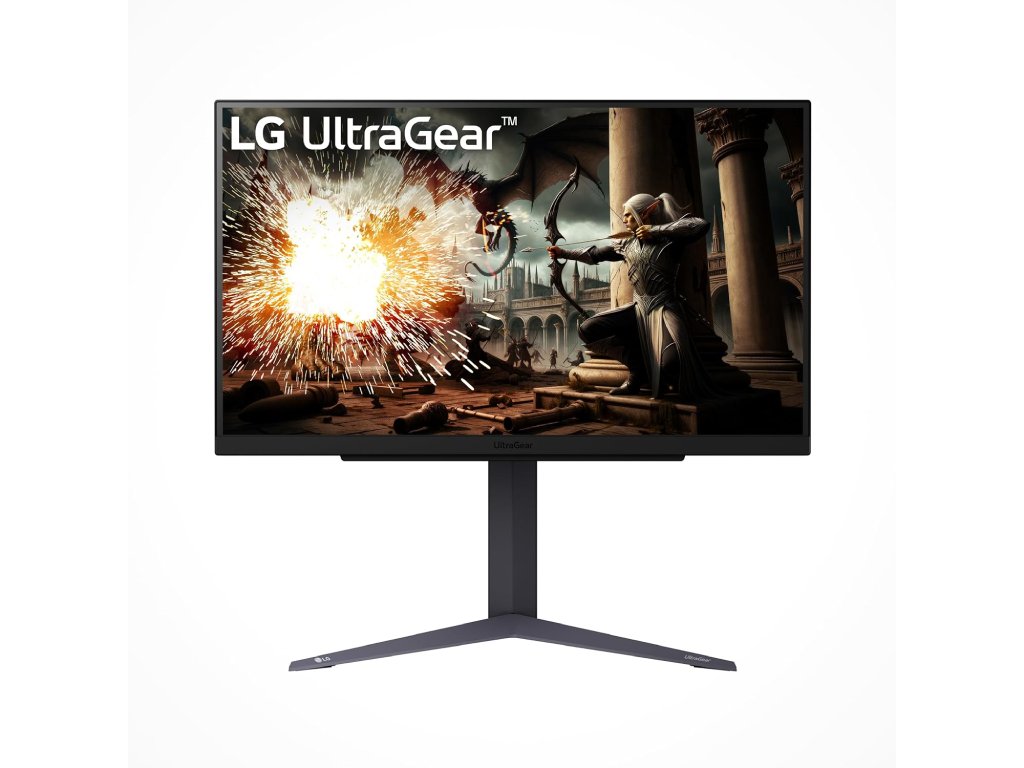 Monitor LG UltraGear IPS Gaming Monitor 27GS75Q-B, 27", QHD 2560 x 1440, 180Hz, 1ms, HDMI*2/DP, HAS/PIVOT