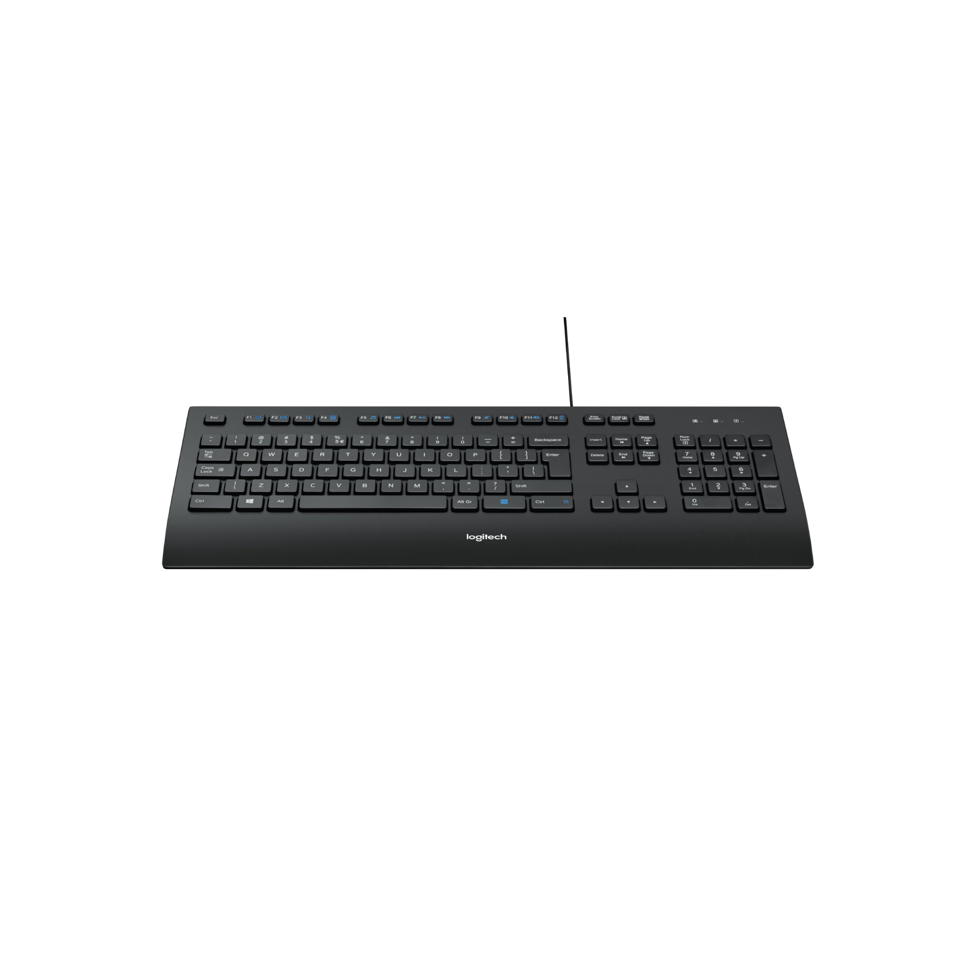 Tastataura LOGITECH K280e Keyboard for Business US, Black, USB 920-005217
