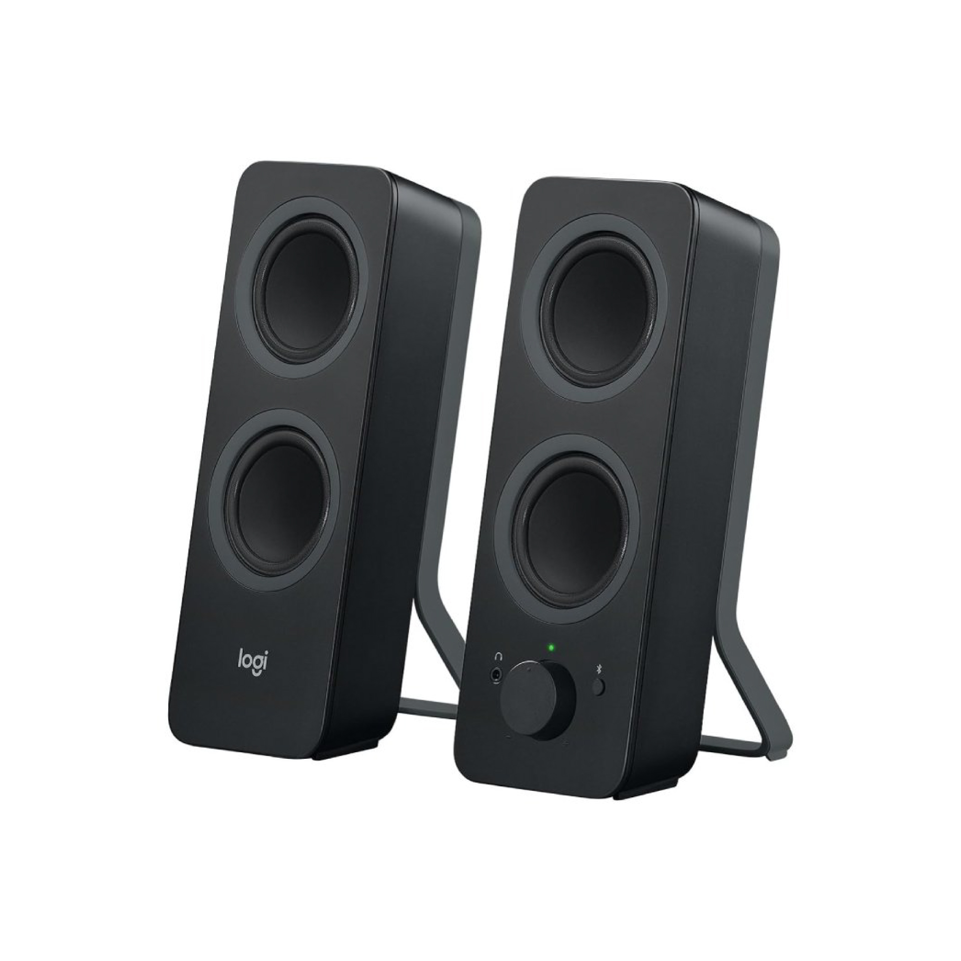LOGITECH Z207 2.0 Stereo Computer Speakers with Bluetooth, Total watts (Peak): 10 W, 3.5 mm input